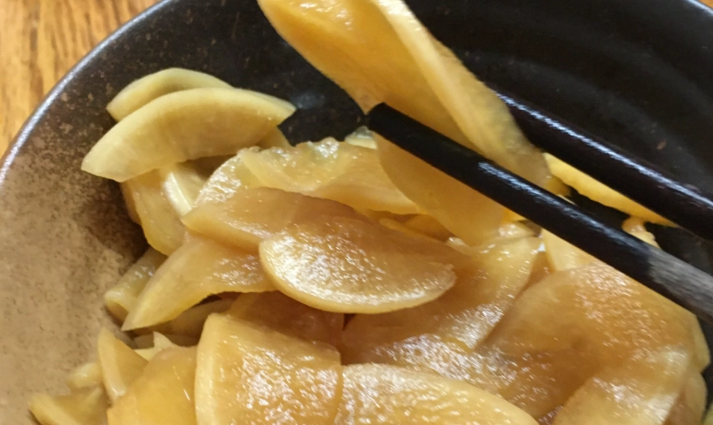 南庄桂花園醃蘿蔔