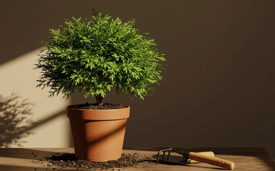 香冠柏擺放位置