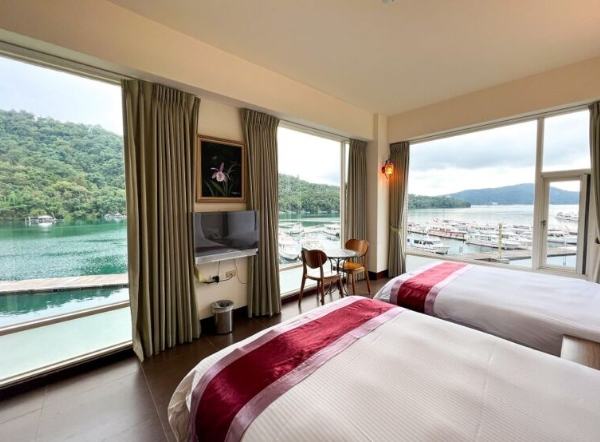 日月潭湖景住宿