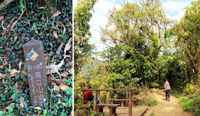 獨立山步道路線