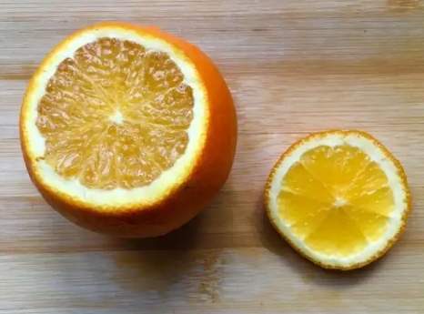 盐蒸橙子功效