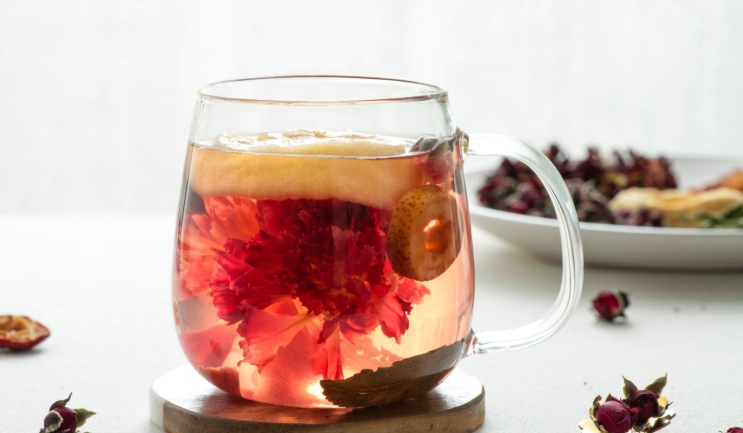 玫瑰蘋果茶做法