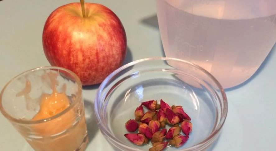 玫瑰蘋果茶做法